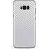 White Carbon Fiber Specialty Texture Material Galaxy S8 Plus Skin